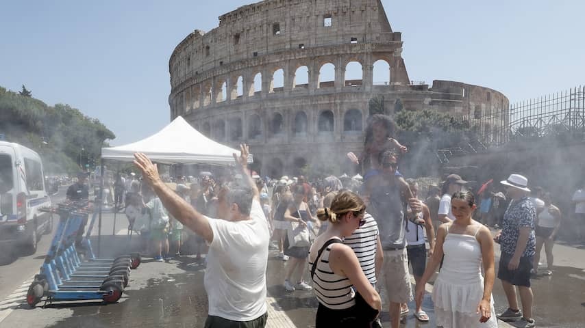 Vanaf morgen code rood in Italië vanwege hitte in 25 van de 27 grootste steden
