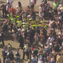 Video | Britse politie arresteert 466 mensen bij verboden pro-Palestina-protest