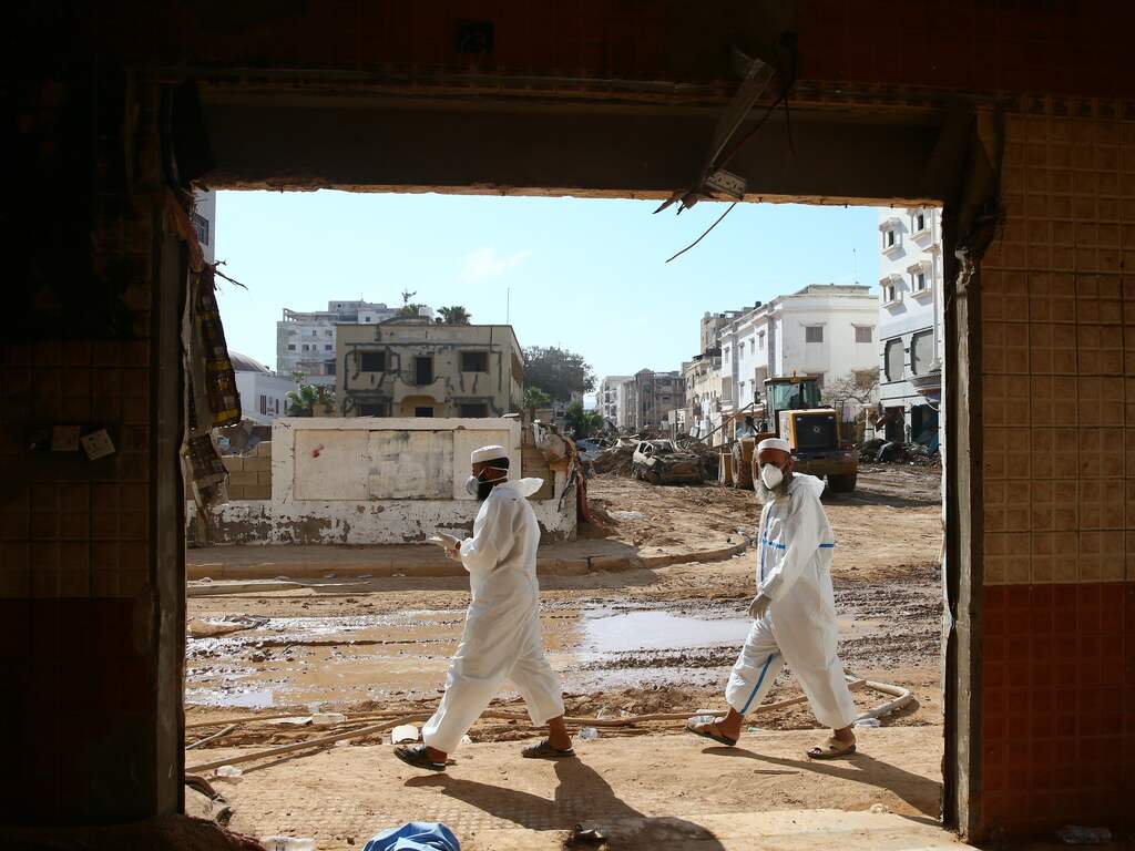 Ronddrijvende mijnen en ziektes: Libië worstelt met nasleep dambreuken