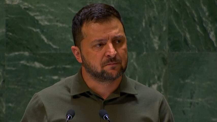 Zelensky in VS: 'Rusland start ieder decennium nieuwe oorlog'