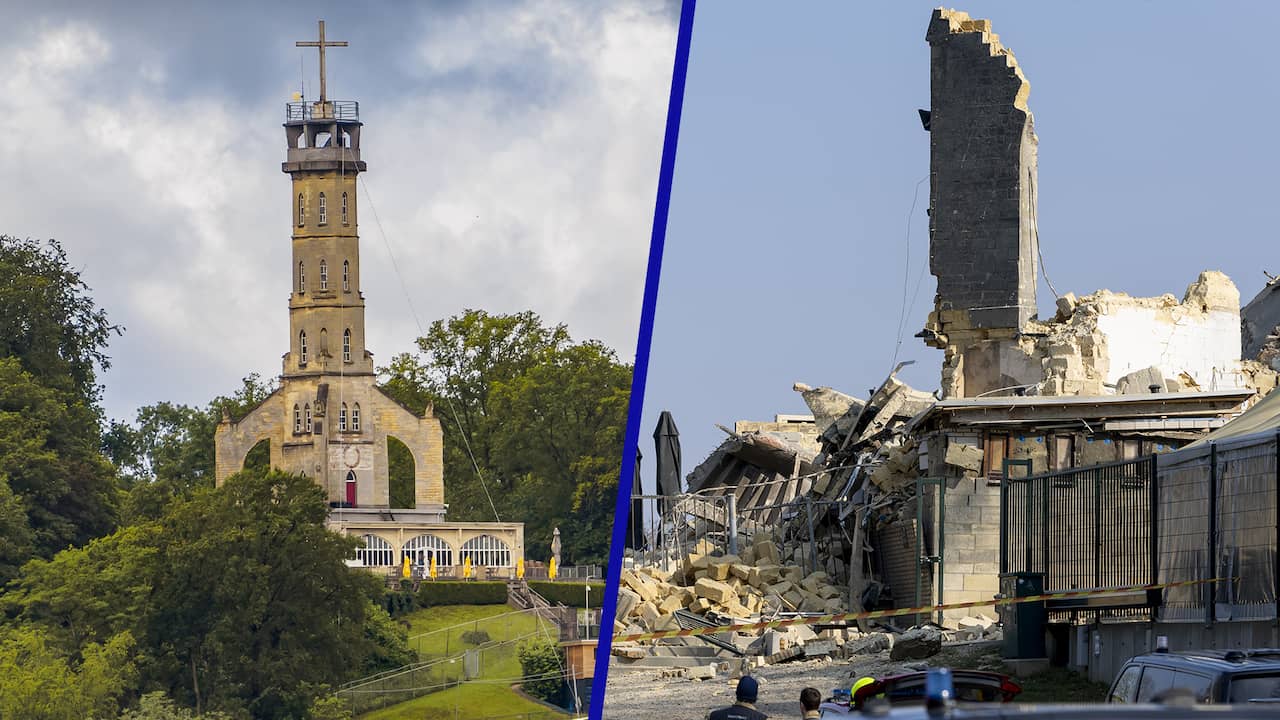 Wilhelminatoren in Valkenburg ingestort, onduidelijk of er slachtoffers zijn