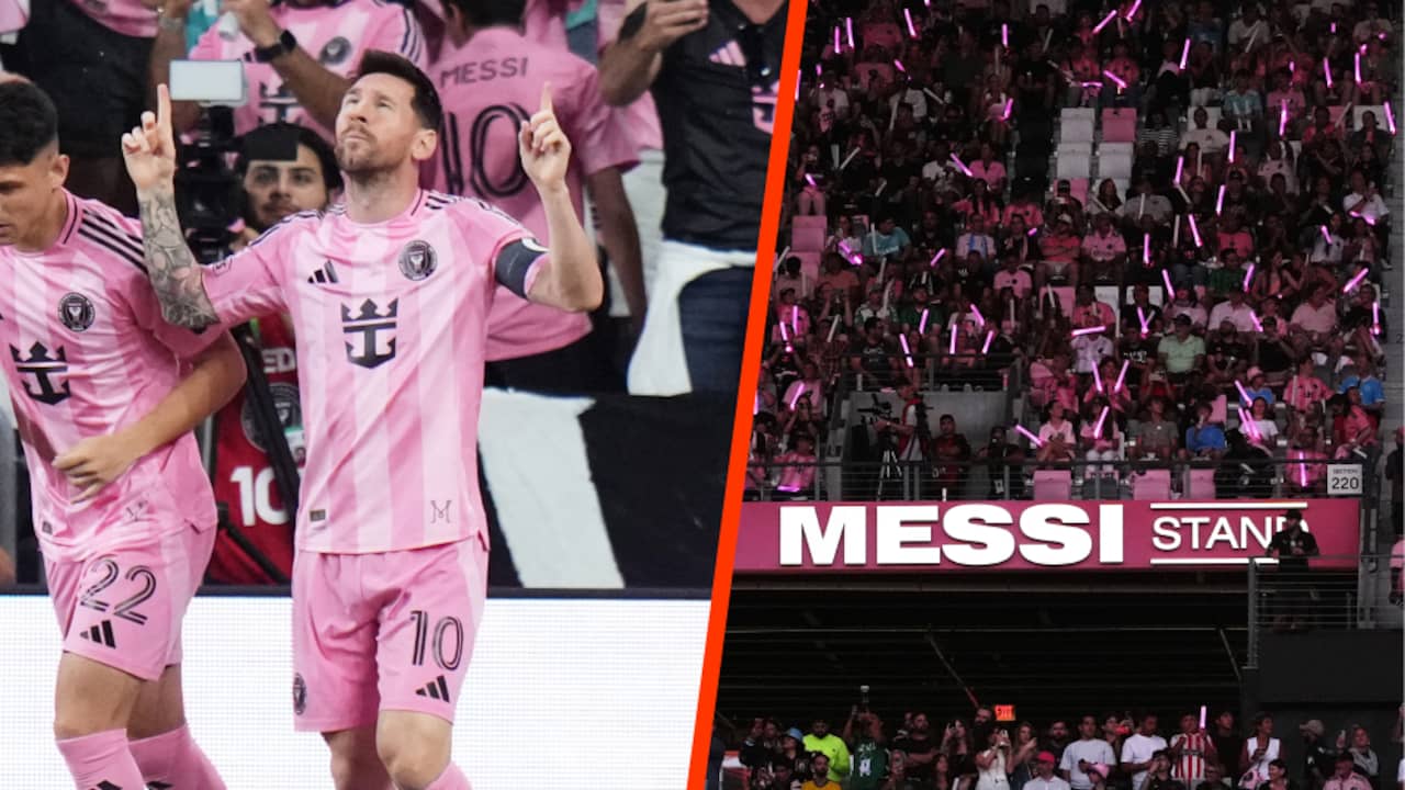 Messi en Suárez redden punt voor Inter Miami bij opening gloednieuw stadion