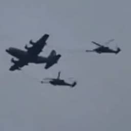 Video | Iraniërs zoeken naar neergeschoten Amerikaanse straaljagerpiloot