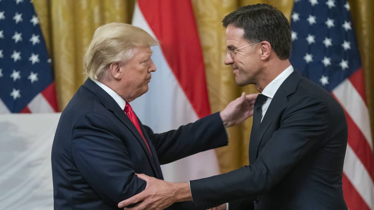 Bezoek van Rutte aan Trump is balanceeract: 'Hier is hij goed in' | Buitenland | NU.nl