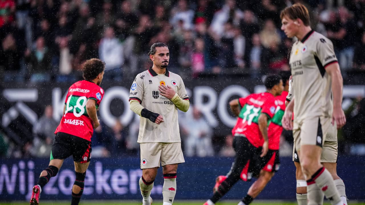 NEC vroeg op voorsprong in inhaalwedstrijd tegen Excelsior