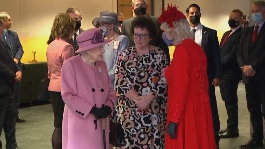 Britse koningin: 'Irritant als wereldleiders praten, maar niks doen'