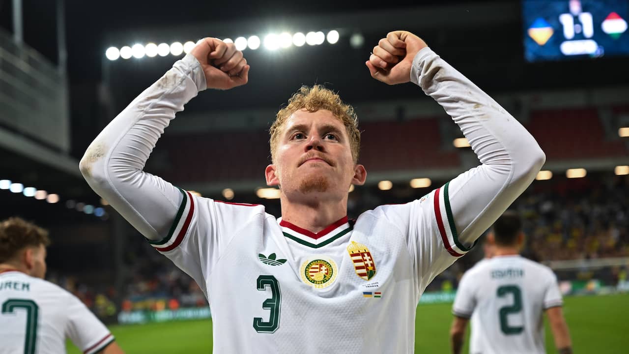 Groningen-speler Csinger helpt Hongarije aan zege met zijn eerste interlandgoal