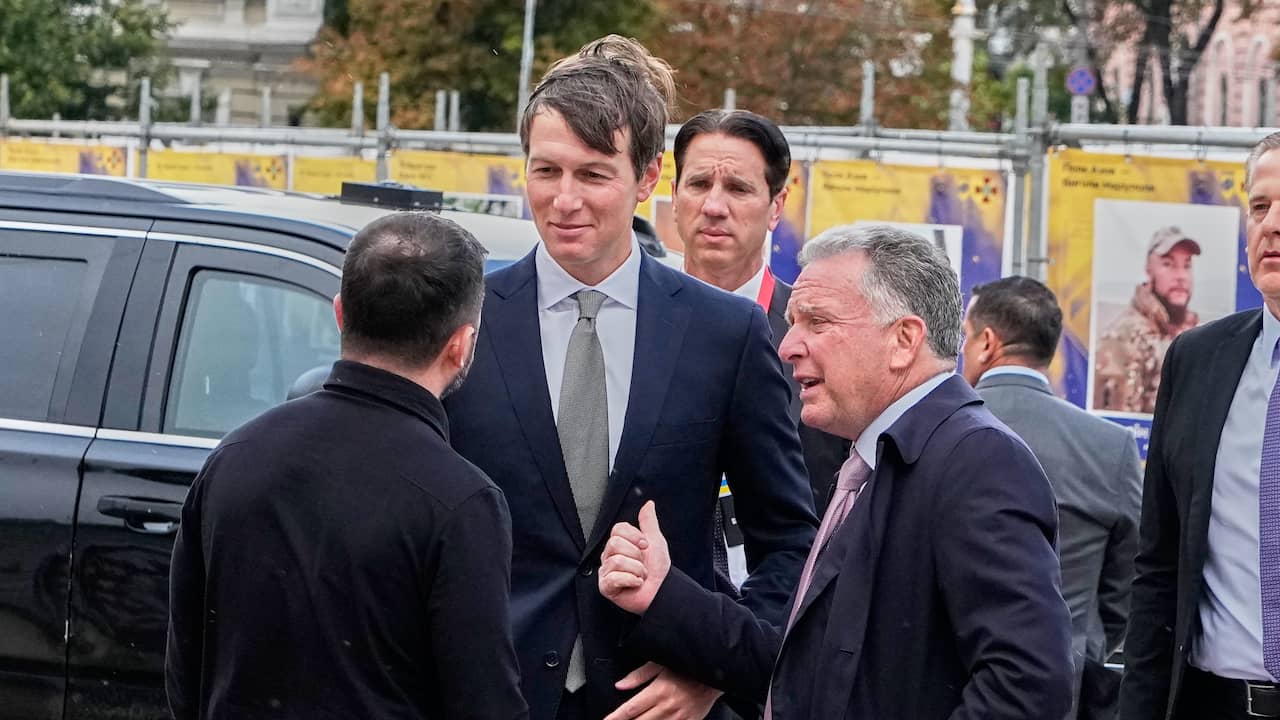 Foto bij Video | Witkoff en Kushner bezoeken Kyiv na gesprek met Poetin over oorlog
