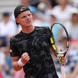De Jong en Lamens zege verwijderd van Roland Garros, Van de Zandschulp fit