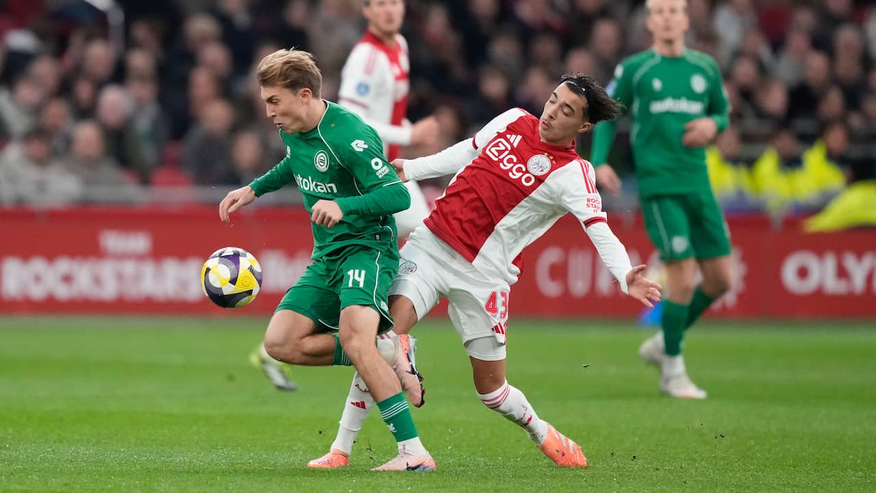 Live Eredivisie | Ajax mist zieke Bounida bij restant van duel met FC Groningen