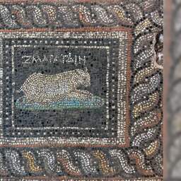 Archeologen vinden 1800 jaar oud mozaïek met mogelijke huisdieren in Turkije