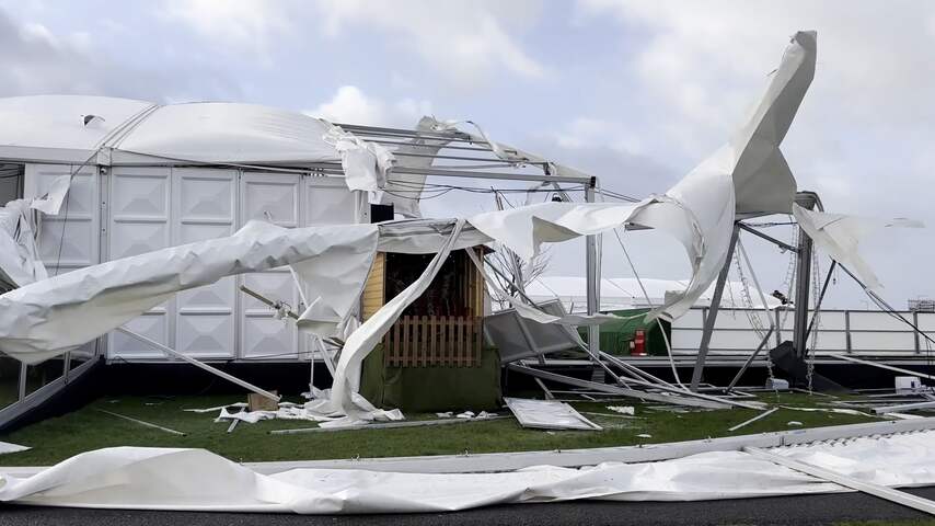 Storm Éowyn laat ravage achter in Ierland en VK