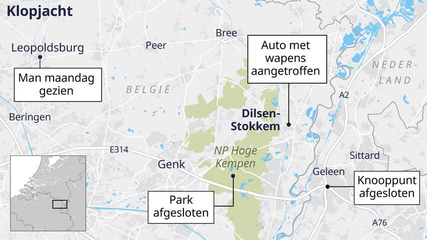 Klopjacht op Belgische militair: is hij een gevaar voor Nederland?