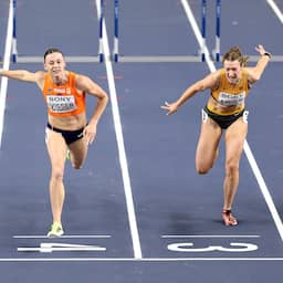 Live WK indoor | Nadine Visser plaatst zich als vierde voor finale 60 meter