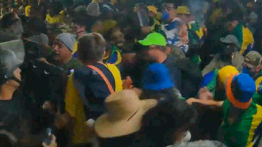 Brazilië deelt nieuwe beelden van bestorming door Bolsonaro-aanhangers