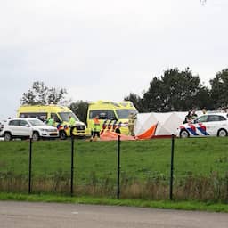 Kind overleden door ongeluk op afrit A28 bij Beilen, vier anderen gewond