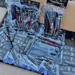 Illegaal vuurwerk gevonden bij tankstation langs A2 in Maarheeze