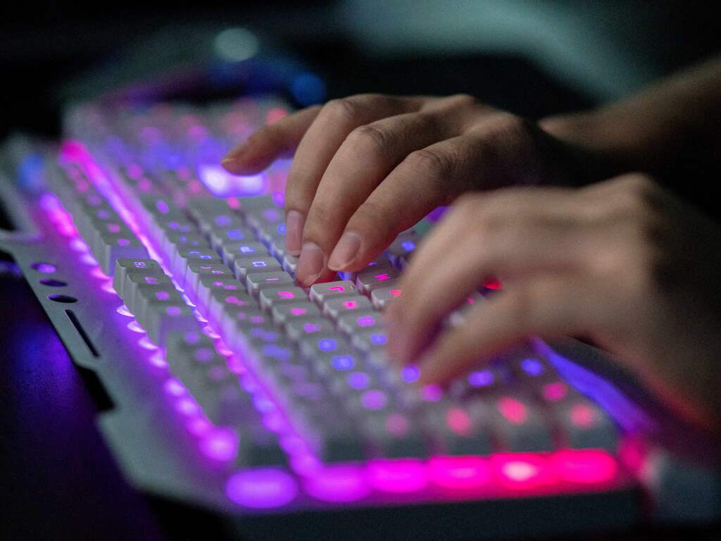 Toetsenbord met lampjes