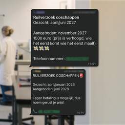 Geneeskundestudenten bieden duizenden euro's voor elkaars coschappen