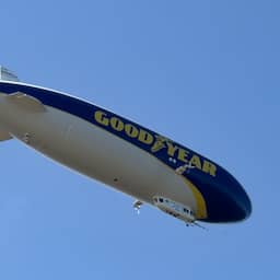 Video | 75 meter lange zeppelin vliegt laag over Veluwe voor luchtmeting