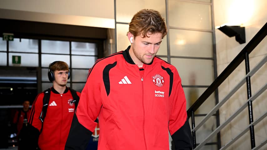 De Ligt maakt rentree bij Manchester United na elf maanden blessureleed