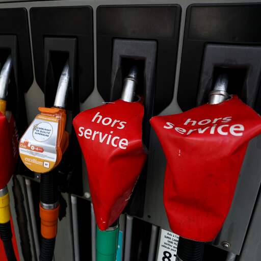 Illustratie bij: Bij deel Franse tankstations is niet alle brandstof meer te krijgen