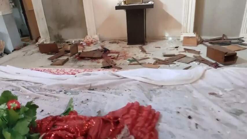Zeker vijftig doden bij aanslag tijdens Pinkstermis in Nigeriaanse kerk