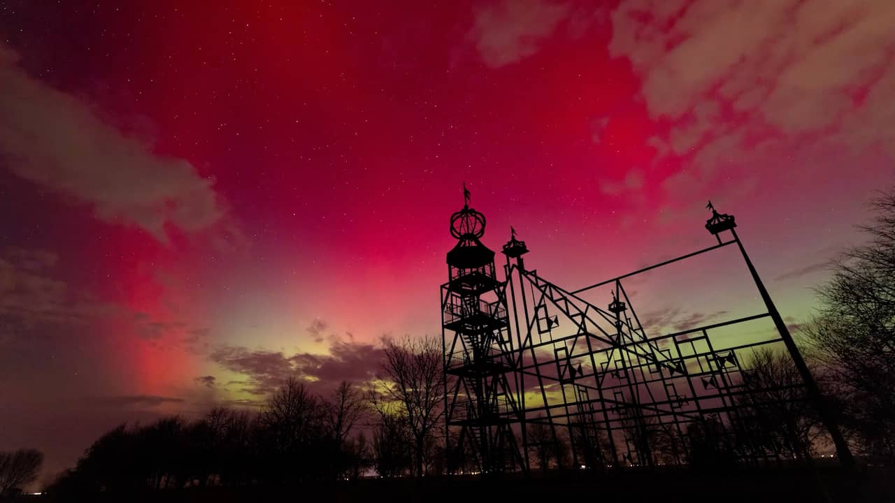 Video | Noorderlicht schittert boven heel Nederland