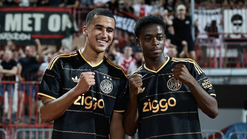 Ajax-debutant Abdalla (16) pakt record en komt in rijtje met Cruijff en Van Basten