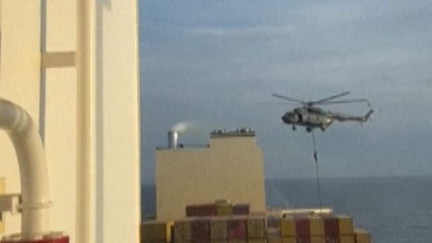 Iraanse commando's landen op schip dat wordt gelinkt aan Israël