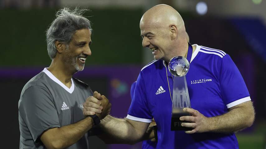 Qatar blijft Infantino steunen ondanks collectief statement Aziatische bond