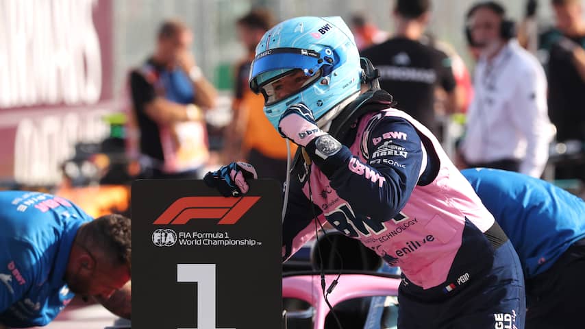 Gasly stunt met pole voor Italiaanse Grand Prix, Verstappen klokt zesde tijd
