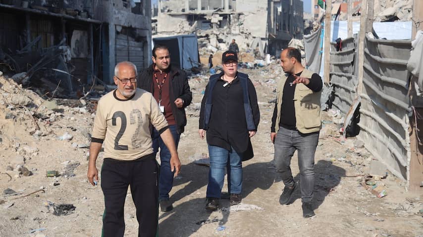 Jolien liep over puin in Gaza: 'Probeerde leven te bouwen op een stapel lichamen'