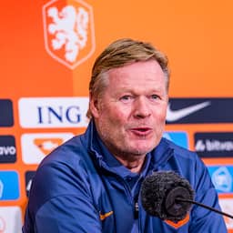 Livestream | Bekijk hier de persconferentie van bondscoach Ronald Koeman