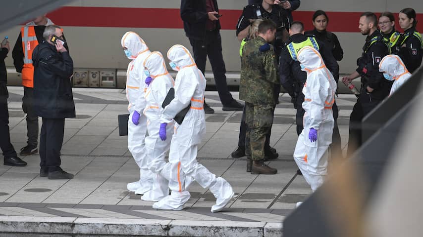 Zeventien gewonden bij steekpartij op station in Hamburg, vrouw (39) opgepakt
