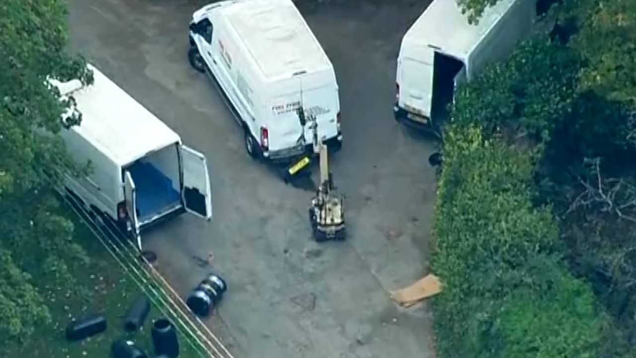 Robot onderzoekt busjes op explosieven bij Britse vliegbasis