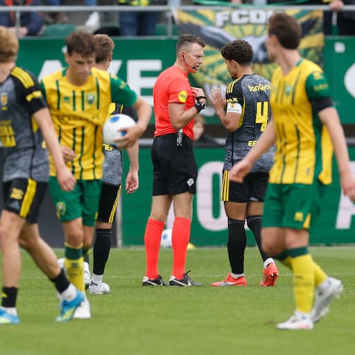 Illustratie bij: ADO speelt gelijk tegen Cambuur en is nog zonder zege na Eredivisie-terugkeer