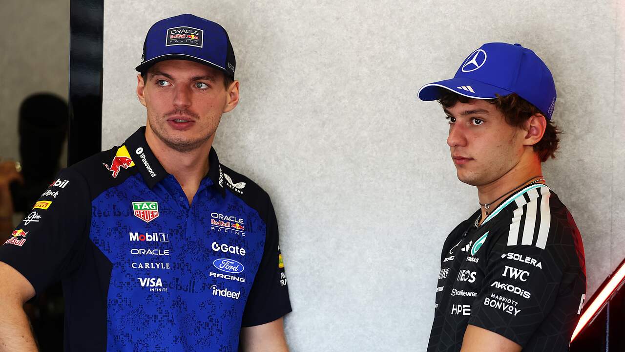 Foto bij Live F1 | Verstappen en Antonelli staan voor inhaalrace in Bakoe