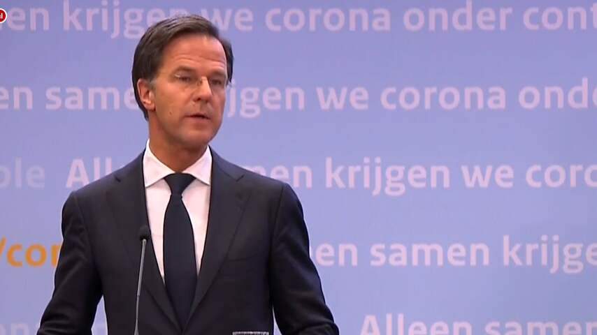 Rutte: 'Lockdown verlengd vanwege dreiging Britse coronavariant'