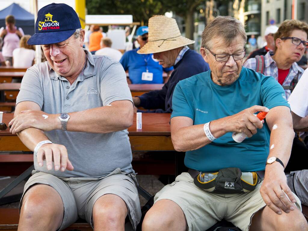 Foto ter illustratie.