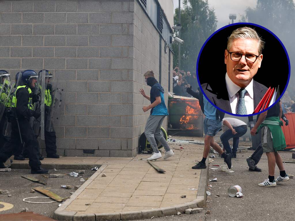 Starmer belooft 'leger van gespecialiseerde agenten' na onrustig weekend in VK