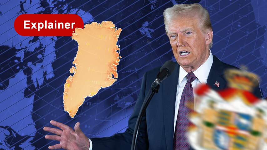 Trump bereid militairen in te zetten voor Groenland: zo zit het