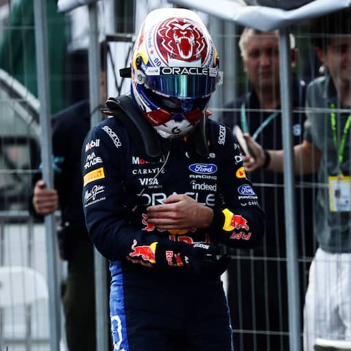 Illustratie bij: Verstappen kampte met motorproblemen in kwalificatie: 'Alsof handrem erop zit'