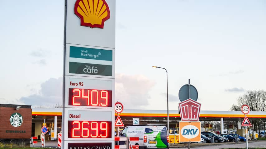 Shell profiteert van hoge olieprijzen door oorlog in het Midden-Oosten