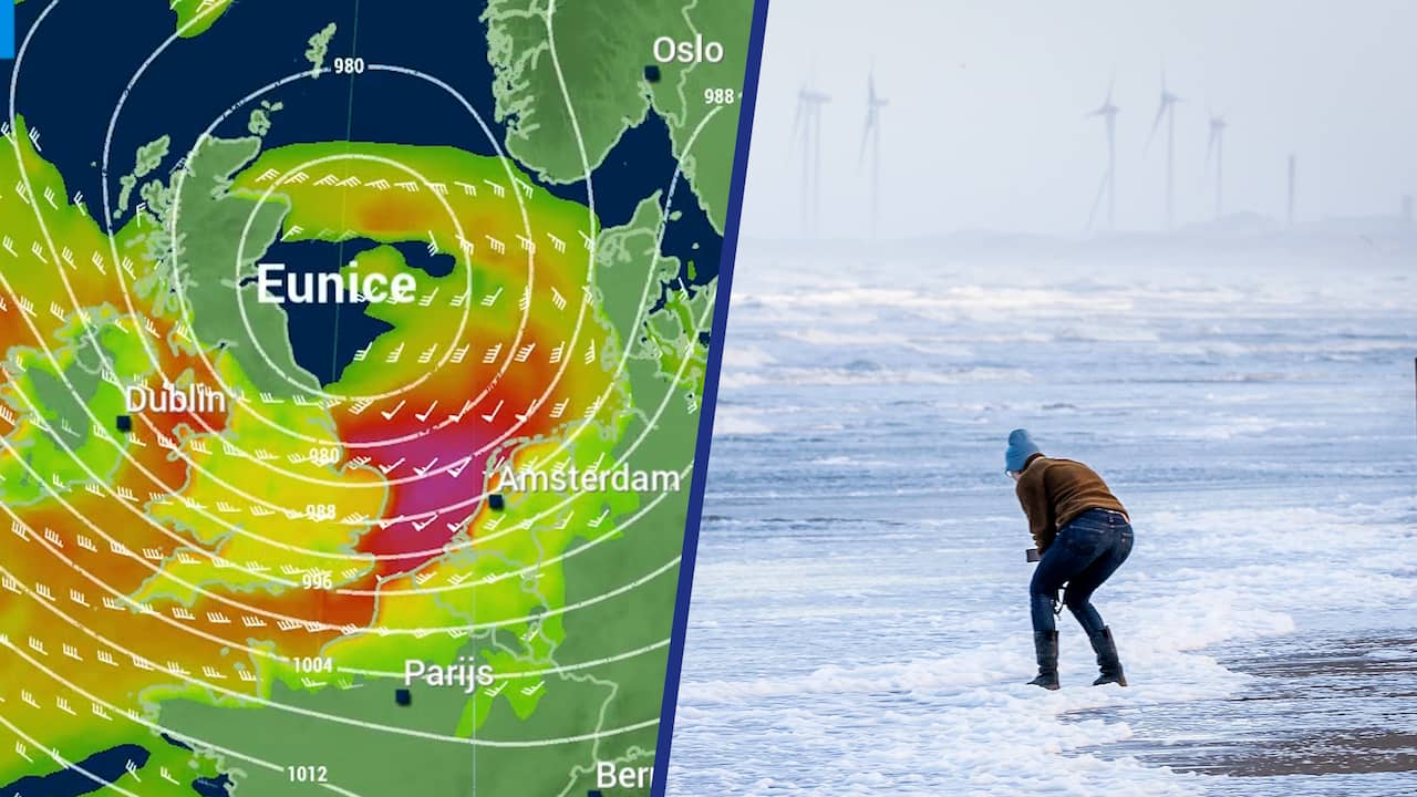 Code Rood Weer KNMI kondigt code rood af voor kustprovincies en Wadden wegens storm ...