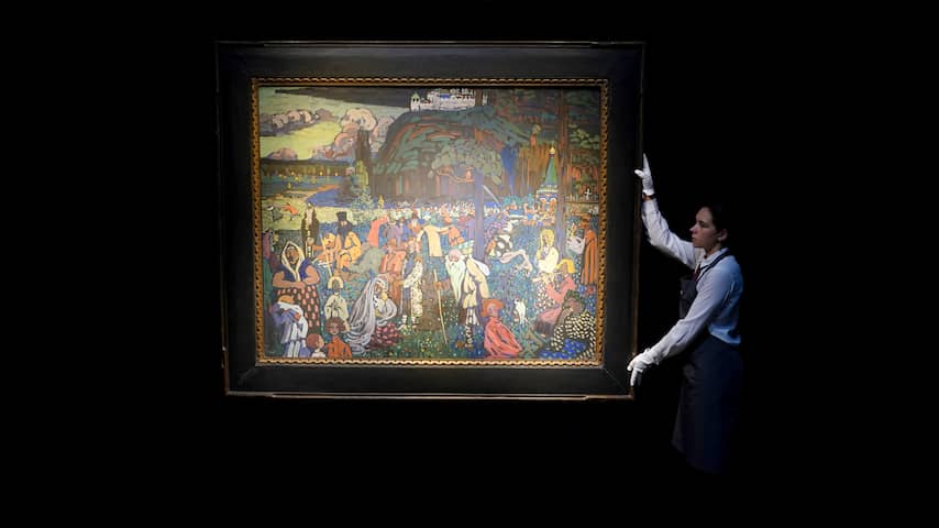 Door nazi's uit Amsterdam geroofde Kandinsky voor 32 miljoen euro geveild