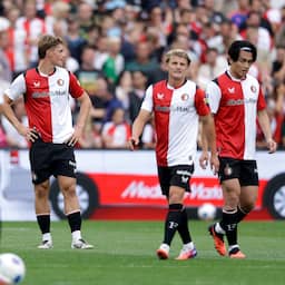 Feyenoord geeft 2-0-voorsprong weg en speelt thuis gelijk tegen Go Ahead
