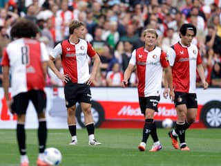Feyenoord geeft 2-0-voorsprong weg en speelt thuis gelijk tegen Go Ahead