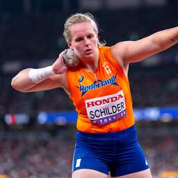 Live WK indoor | Topfavoriete Jessica Schilder op jacht naar kogelstootgoud
