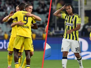 Veerman geeft cruciale assist bij CL-zege Dortmund, Aké valt uit bij Fenerbahçe